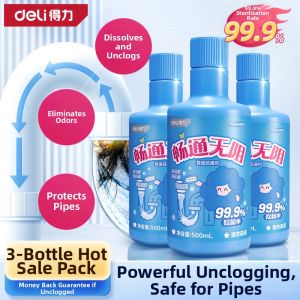 deli | Powerful Clog Remover for Kitchen Grease and Toilet Blockages