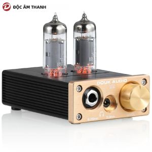 Douk Audio U10 HiFi Valve Tube Preamp Bộ Tiền Khuếch Đại Âm Thanh Để Bàn Âm Thanh Nổi 2 Kênh Với Đầu Vào Aux Bộ Khuếch Đại Tai Nghe Đầu Ra 635mm/35mm