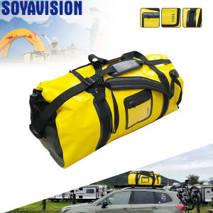 40L/66L/120L Waterproof Duffle Motorcycle Tail Luggage Bag Riding Cycling Gym Kayaking Boating Rafting Fishing Outdoor Adventure