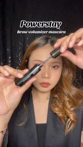 MAKE OVER Powerstay Brow Volumizer Mascara Maskara 5g 24H Defined Volume Light Brown Deep Gray ORIGINAL BPOM