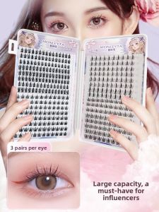 MONLEYTA | Natural Looking False Eyelashes Set For Women Sunflower Design Simulated Realistic Eyelashes Book Lazy Girl Trilogy Eyelash Kit