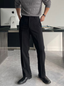 DAVID&ME | Casual Business Slim Fit Mens Trousers