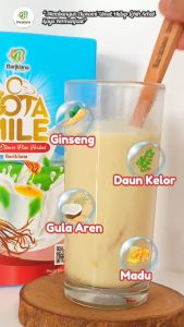 GOTAMILE Susu Kambing Etawa Plus Ekstrak Gingseng Gula Aren Madu Daun Kelor Menigkatkan Imunitas Stamina Pria Terdaftar BPOM HALAL