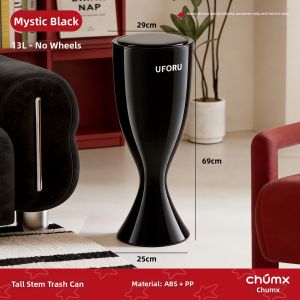 CHUMX | Stylish Large Capacity Kitchen and Living Room Covered Trash Can