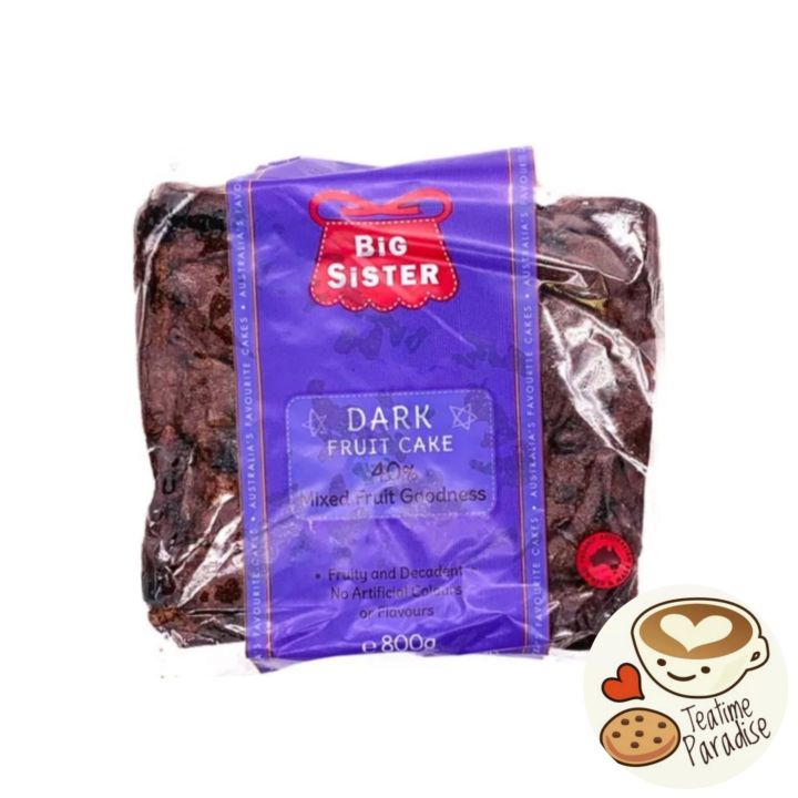 BIG SISTER Dark Fruit Cake Mixed Fruit 800g Lazada