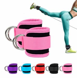 Big Sales Fitness Ankle Strap for Cable Machines Padded Ankle Attachment for Leg Gym Ankle Cuff Booty Hip Kickbacks Exercises