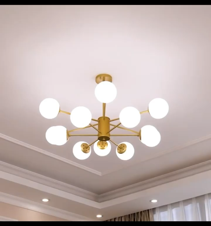 Living Room Light Nordic Lights Ceiling Light Modern Design Chandelier Bedroom Center Light