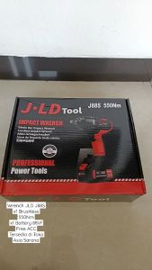 Cordless Impact Wrench 88Vf J88S Brushless Torsi Besar JLD 550Nm Bor