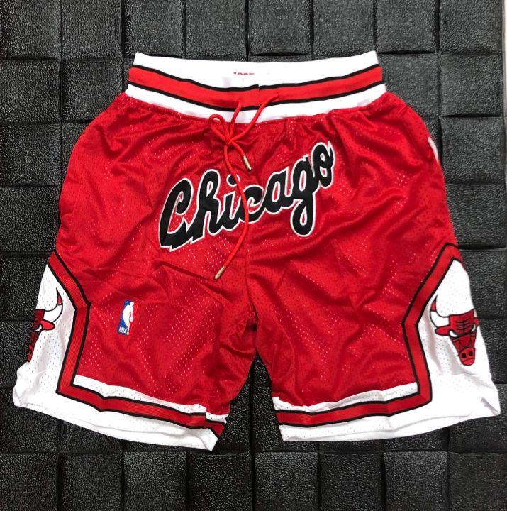 Chicago Bulls Jersey Short, Basketball sports wear, Emdroider Logo ...