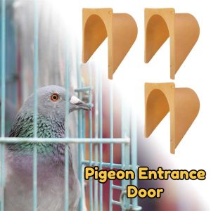 1/5Pcs Pigeon Entrance Door Plastic Bird Cage Pigeon Race Pigeon Supplies Pet Bird Supplies