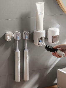 LEYIX | Dustproof No-drilling Wall-mounted Electric Toothbrush Holder