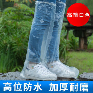 Tất Mưa Dày Chống Trượt Cho Nam Và Nữ Chống Thấm Nước Chống Mài Mòn Cao Đến Giữa Bắp Chân Dùng Ngoài Trời Dùng Một Lần