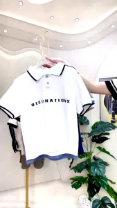 Set Đồ Bé Trai Áo Polo Quần Đùi Bl Halo 8-38Kg 4 Màu Chất Vải Mát Bộ Polo Bé Trai Mùa Hè Phong Cách Thể Thao QSDC15AL13