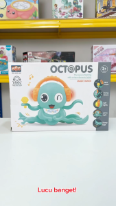 Mainan Anak MAGIC DANCE OCTOPUS HX162 Mainan Gurita Menari Octopus Music Lights Anak Mainan Anak Perempuan - Mainan Anak Laki Laki