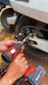 【jipata-798】ชุดลูกบล็อกยาว ชุดบล็อก ชุดประแจไฟฟ้า ลูกบล็อคลมยาว ลูกบล็อกดำ ลูกบล็อกยาว 8101214mm Hex Shank 1/2 4หุน 【จัดส่งจากกรุงเทพ】