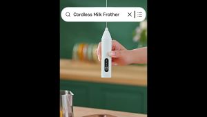 Milk Frother Coffee Whisk Mixer Rechargeable Electric Handle Blender Portable Coffee Cappuccino Creamer Stirrer Household Baking Tool Whisk Mixer