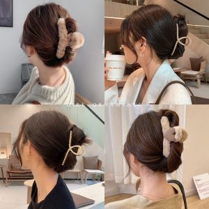 กิ๊บติดผมทรงฉลามสำหรับผู้หญิง กิ๊บติดผมแบบหน้าม้า กิ๊บติดผมแบบอเนกประสงค์สำหรับฤดูใบไม้ร่วงและฤดูหนาว