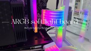 5V ARGB Rainbow 24Pin 8Pin PSU Extension Cable ARGB LED Sync ATX Gaming PC Case Decor Light Strip