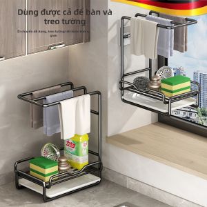 ZHENMIAO | Giá Để Đồ Bếp Không Cần Khoan