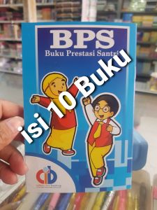 Satuan atau isi 10 Buku. BPS latin (buku prestasi santri bidang latin)