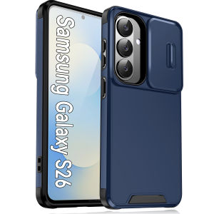 szhaiyu | Slide Camera Protective Phone Case for Samsung Galaxy S26 Ultra S25 FE S25 Edge S24 Plus A57 A37 A17 A07 Shockproof Armor Cover