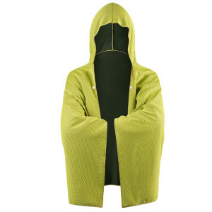 Cooling Hooded Cloak lce Cool Poncho Cover Up Super Absorbent Oversized Hooded Towel Wrap 4-in-1 for Swimming Beach Pool Travel