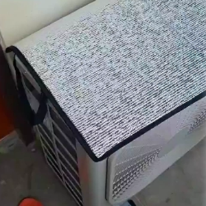 คลุมเครื่องปรับอากาศ 💦 เป็นของม่านบังแดด กันฝน กันฝูด ขนาด 50x100 ซม. สนุกๆ ให้ช่วยลดความร้อน ผ้าคลุมแอร์ สำหรับคนที่มีความมั่นใจในการดูแลสุขภาพอากาศ