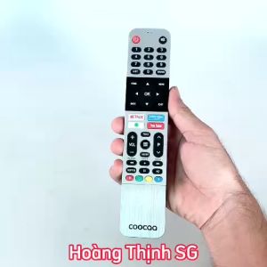 Remote điều khiển tivi COOCAA Mẫu 01 điều khiển TV COOCAA - Tặng kèm pin - Hoàng Thịnh SG