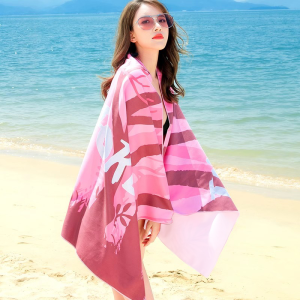 Quick Dry Sports Towel Portable Beach Wrap for Women Travel Warmth Charms Nylon Material One Size Fits All Trend