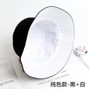 Summer Style Fishing Cap Wide Brim Sun Hat Womens Fashion Face Slimming Japanese Brand Childrens Sun Basin Hat Casual Wear