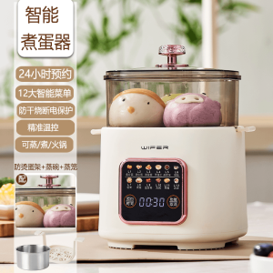 Mini Multi-Function Steamer Egg Cooker Home Use Small Automatic Switch off Timer Egg Dormitory Cooker Steamed Egg Pudding