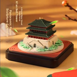 Aesthetic Daily Tear-off 3D Paper Sculpture Calendar 2026
