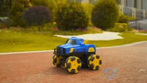 Mainan Anak RC Deformation Stunt Car Remote Control Futuristik