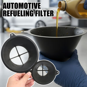 10PCS Car Fueling Strainer with Fine Nylon Mesh PE Plastic Paint Strainer Reusable Nylon Mesh for Oily and Waterborne Paints