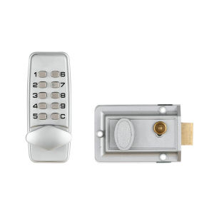 [Vodool Sport Center]Waterproof Mechanical Digital Door Lock Push Button Keypad Keyless Code Combination Lock