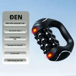 Máy Massage Rung Điện Sạc Lại Được 9 Tốc Độ Trị Liệu Bằng Phương Pháp Rung Dành Cho Toàn Thân Giúp Thư Giãn Và Phục Hồi Cơ Bắp Sâu.