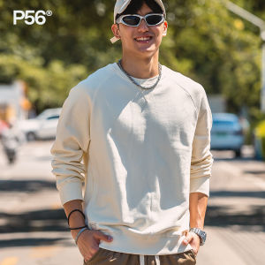 P-56 | Mens Cotton Fleece-Lined Pullover Sweatshirt 360g