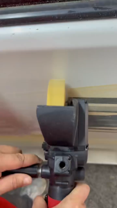 Pneumatic 4″ Rotary Surface Conditioning Tool – Rust Decal & Pinstripe Removal with Eraser Wheel