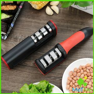 เสริมสร้างความแข็งขันกับเชฟ หินลับมีด ลับได้ลับได้ 3 ระดับ เครื่องลับมีด Knife Sharpener ด้วย MetMe