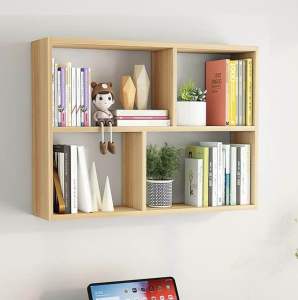 Kệ sách trang trí treo tườngKệ decor treo tường bằng gỗ giá xưởng