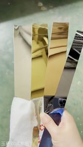 3Meter Self Adhesive Stainless Steel Flat Decorative Lines Titanium Gold Background Wall Ceiling Edge Strip