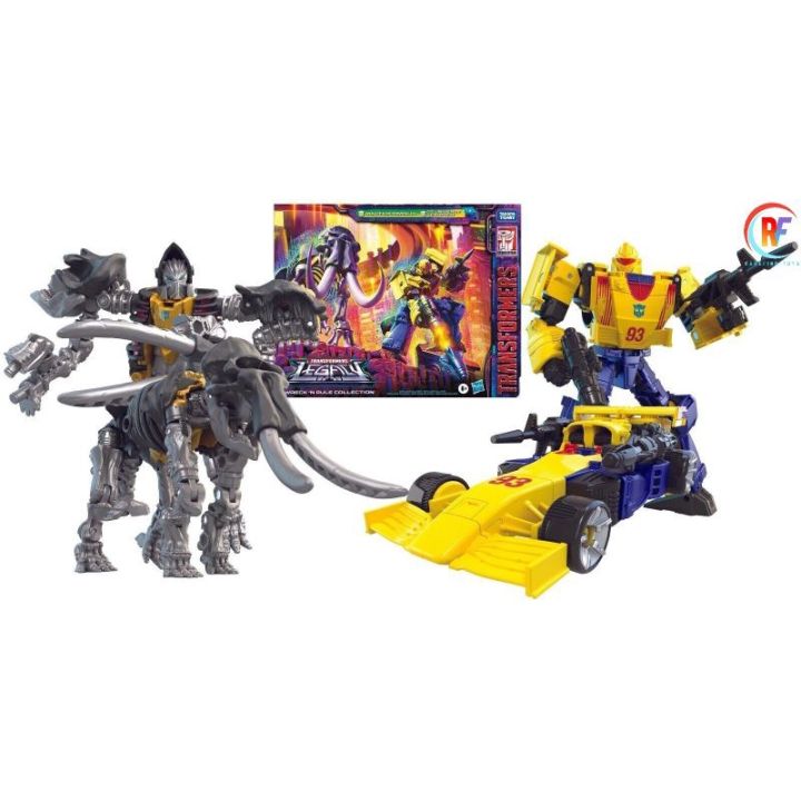 Transformers Generations Legacy Wreck 'N Rule Collection G2 Universe Leadfoot e Masterdominus, Età 8 e oltre, 14 cm, Multicolore (F3079) [ Esclusivo
