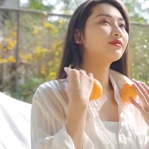 USB Cartoon Sports Hanging Neck Fan Charging Fan Cute Pet Portable Mute Three-speed Adjustable Fan Bladeless Cooling Fan