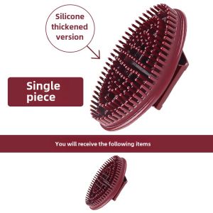 Dredge Meridian Brush Massage Non-Slimming Legs Capricorn Soft Silicone Body Beauty Neutral Body Gua Sha Scraping Massage Tools Handy Gadget