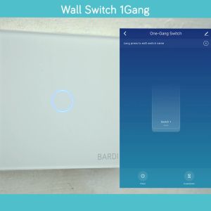 BARDI Smart Wall Switch EU1 Gang PUTIH: Pengenalan & Cara Menggunakan