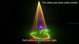 HCWE Night Light DMX Control LED Red Green Laser Projector Lamp Indoor Stage Decor Light Disco Party Wedding Birthday Club Lamp