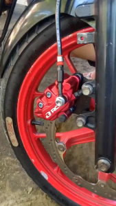 【Hot sale】 RCB S-Series - Fit with RAIDER 150 WITH PAD -2 Pot Front Brake Caliper(Anodized )