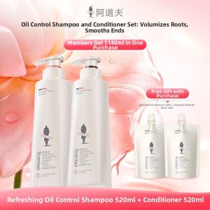 Adolph | Oil Control Volumizing Dandruff Relief Itch Relief Smooth Shampoo and Conditioner Set