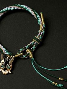 New 23 Year Godly Spirit Handmade Bracelet Non-DIY Woven Cotton Linen Sweet Style Fashion Jewelry Accessory