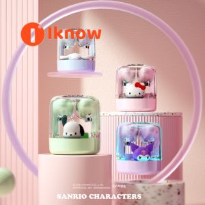 I know Cute Sanrio Character Bluetooth Earbuds with Charging Case - Adorable Design for Music Lovers